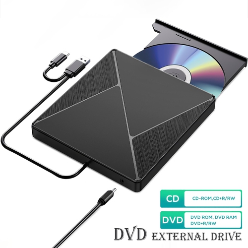 USB external optical drive laptop dvd burner optical drive player portable cd - style 2
