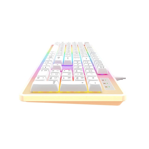 Havit KB876L Wired RGB backlighting Gaming Keyboard_White