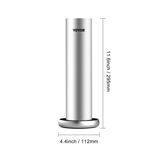 VEVOR 120ml Scent Air Machine for Home, Bluetooth Smart Cold Air Diffuser, 1000sq.ft Waterless Essential Oil Diffuser, Floor Standing Aromatherapy