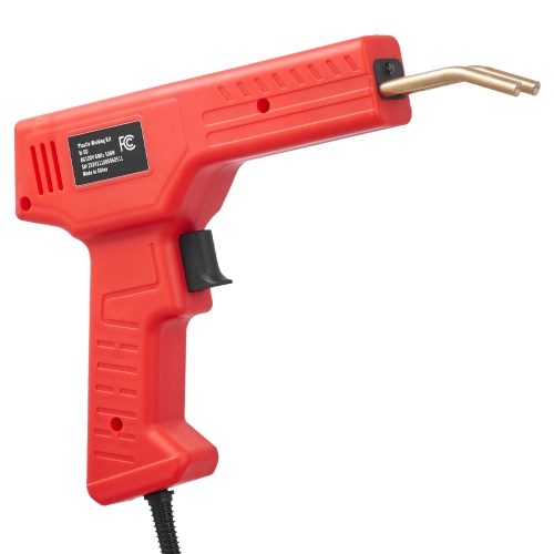 VEVOR 100W Plastic Welder, with 800PCS Hot Staples, Professional Hot Staple Welding Gun, Plastic Car Bumper Repair Kit with LED Light for Kayak,