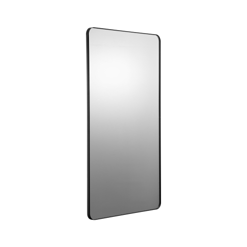 VEVOR  30"x48" Wall Mounted Makeup Mirror, 0.15" Thick, w Aluminium Alloy Frame & Explosion-Proof Film, Scratch-Resistant Mirror w Z-Shaped