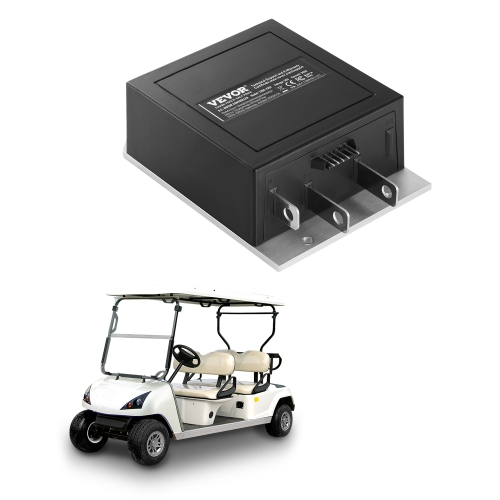 VEVOR 36V and 350A Golf Cart Speed Controller, DC Motor Controller Replacement for 1994-2019 EZGO Golf Carts, IP65 Rated Protection, Aluminum Alloy &
