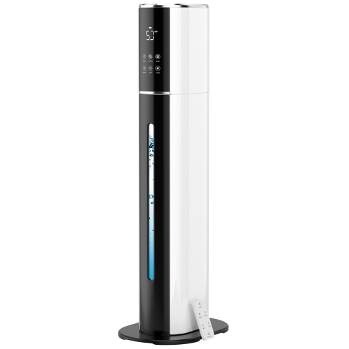 2.4Gal Ultrasonic Cool Mist Humidifier – Quiet Bedroom Humidifier for Large Rooms, 3-Speed Adjustable, UV Purification & Filtration, Pet/Baby/Plant