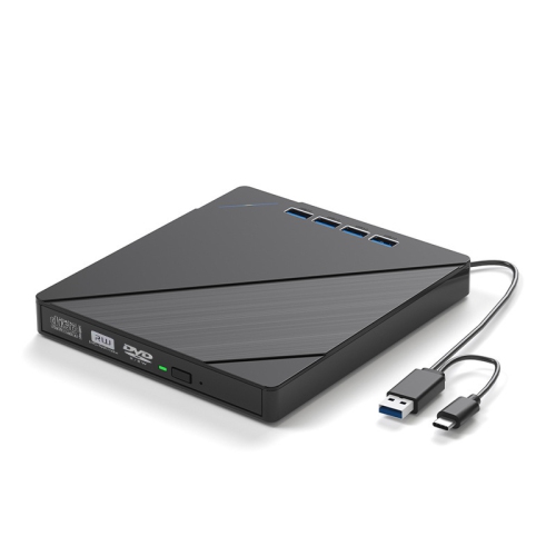 Multifunctional expansion mobile optical drive dual interface computer external mobile CD/DVD optical drive burner external optical drive plug-in