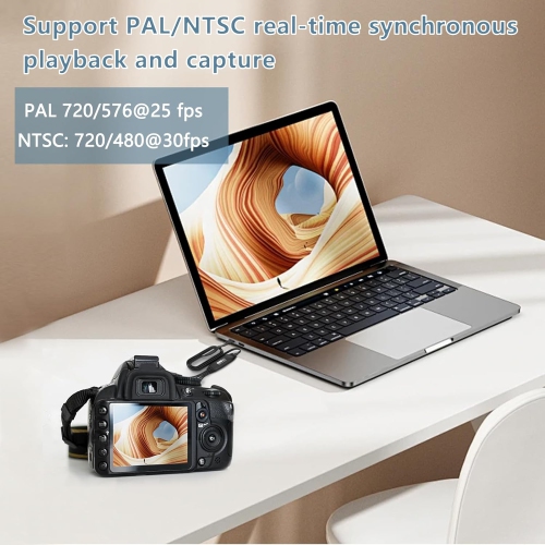 USB video capture card driver-free AV signal capture data usb capture card Android WIN11 available, suitable for Mac/Windows 2000/10/8/7/Vista/XP