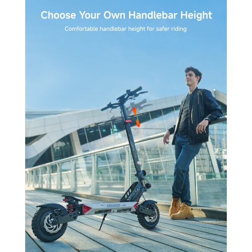 Circooter Landturbo Off-Road 2025 New Release Electric Scooter - Pewter Silver