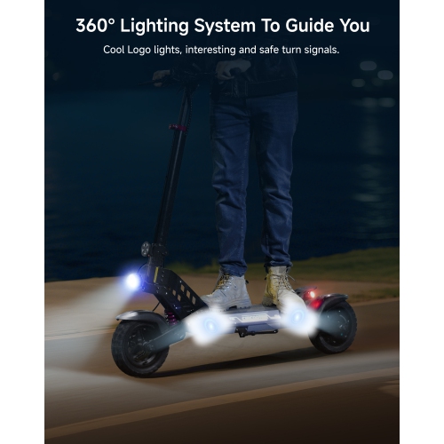 Circooter Landturbo Off-Road 2025 New Release Electric Scooter - Pewter Silver