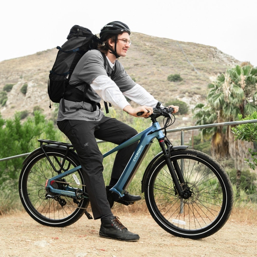 Cycrown Dremax Commuter E-Bike - Blue