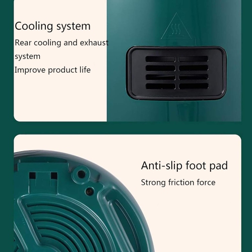 Smart touch screen air fryer 4.5L large capacity household oil-free electric oven all-in-one machine touch control circulation heating one machine