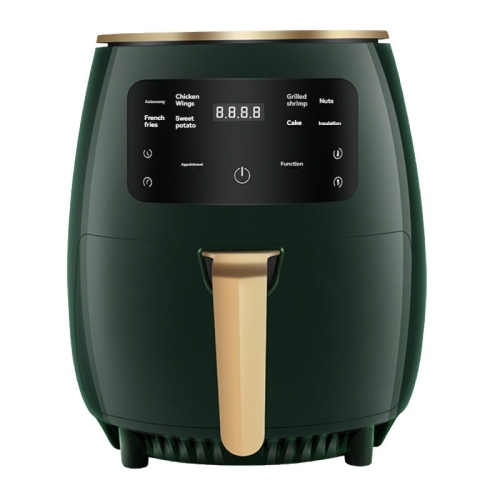 Smart touch screen air fryer 4.5L large capacity household oil-free electric oven all-in-one machine touch control circulation heating one machine