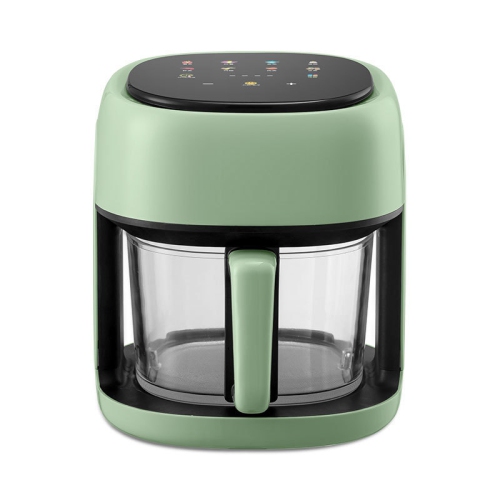 1350W high-power air fryer 4.5L home use oil-free healthy frying multifunctional electric fryer - green