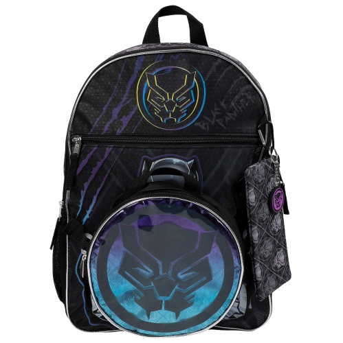 Marvel Comics Black Panther 5-Piece Backpack Set