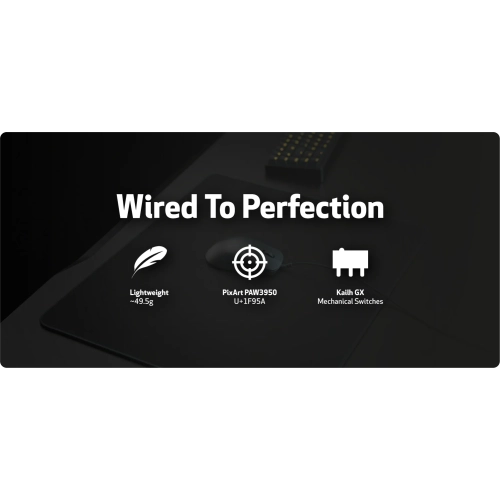 End Game Gear OP1 8K v2 Wired Optical Gaming Mouse - Lightweight 49.5g, 30000 DPI, White