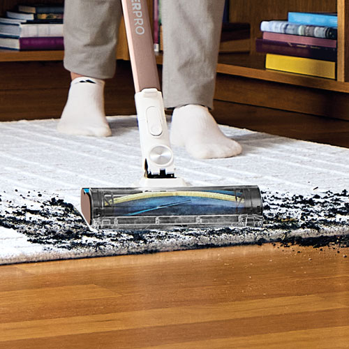 Shark PowerPro Flex Reveal Cordless Stick Vacuum - White/Mocha