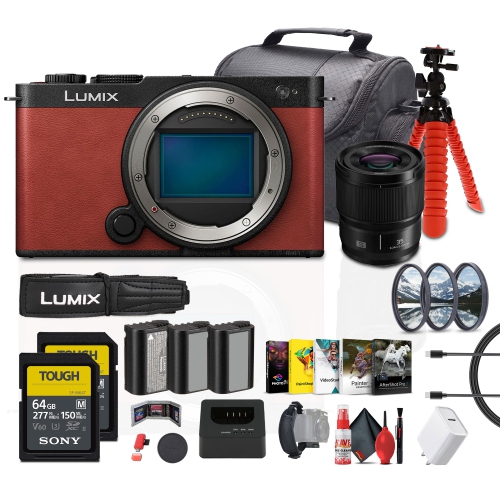 Panasonic Lumix S9 Mirrorless Camera Bundle with Accessories