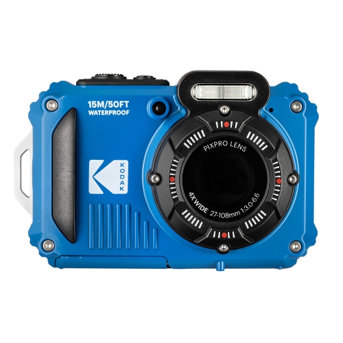 Kodak Pixpro WPZ2 Digital Camera in Blue Bundle with Accessories