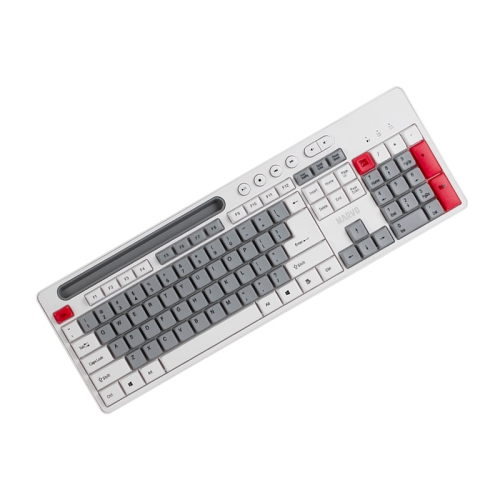 Marvo WS009 Clavier sans fil 2,4 GHz à trois touches et commutateur de sourdine souris sans fil avec support pour tablette et téléphone cellulaire
