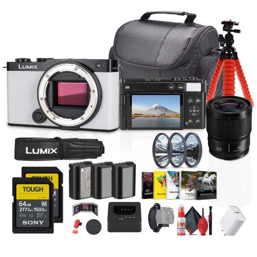 Panasonic Lumix S9 Mirrorless Camera Bundle with Accessories