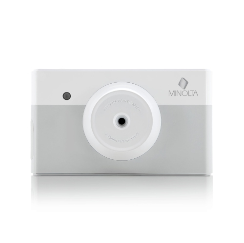 Minolta Instapix Print Camera with Printer, Camera Bag, Diginerds Microfiber Cleaning Cloth, Bundle