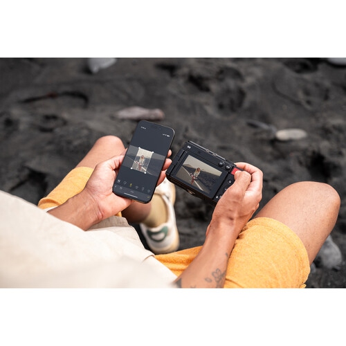 Ensemble avec boîtier d'appareil photo sans miroir plein format LUMIX S9 de Panasonic + carte mémoire 2x - Noir