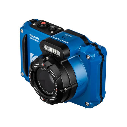 Kodak Pixpro WPZ2 Digital Camera in Blue Bundle with Accessories