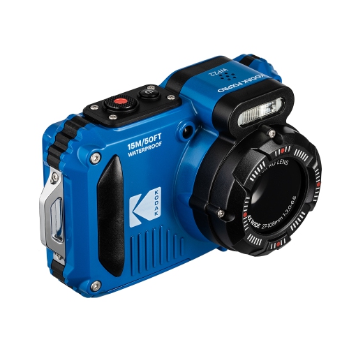 Kodak Pixpro WPZ2 Digital Camera in Blue Bundle with Accessories