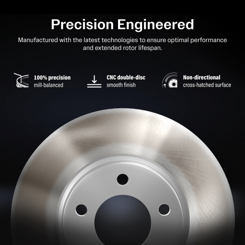 Front Coated Brake Rotor Ceramic Pad Kit For Ford Transit-250 Transit-350 Transit-150 AWD KGC-102753