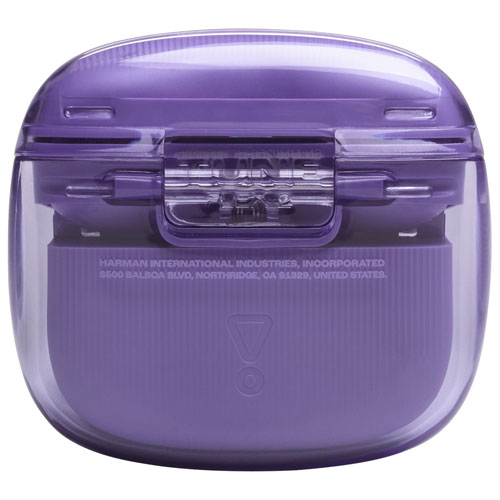 Écouteurs boutons 100 % sans fil à suppression du bruit Tune Flex 2 édition Ghost de JBL - Violet fantôme