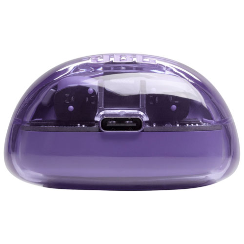 Écouteurs boutons 100 % sans fil à suppression du bruit Tune Flex 2 édition Ghost de JBL - Violet fantôme