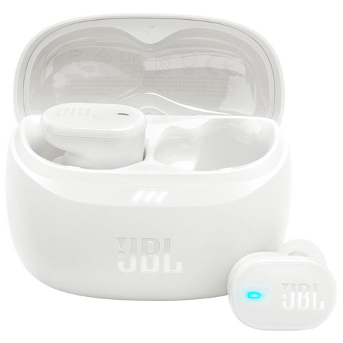 Écouteurs boutons 100 % sans fil à suppression du bruit Tune Buds 2 de JBL - Blanc