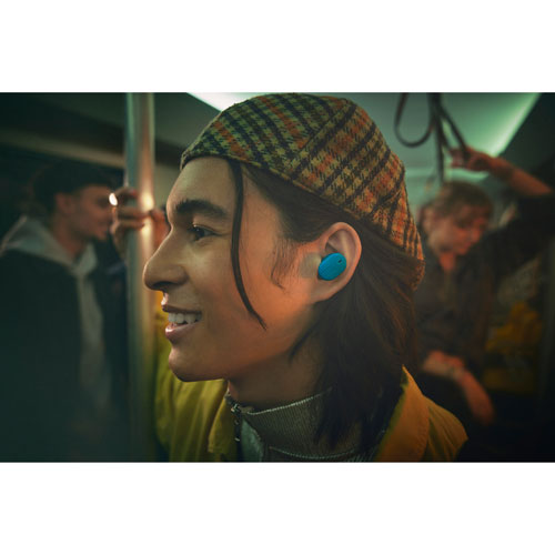 Écouteurs boutons 100 % sans fil à suppression du bruit Tune Buds 2 de JBL - Turquoise