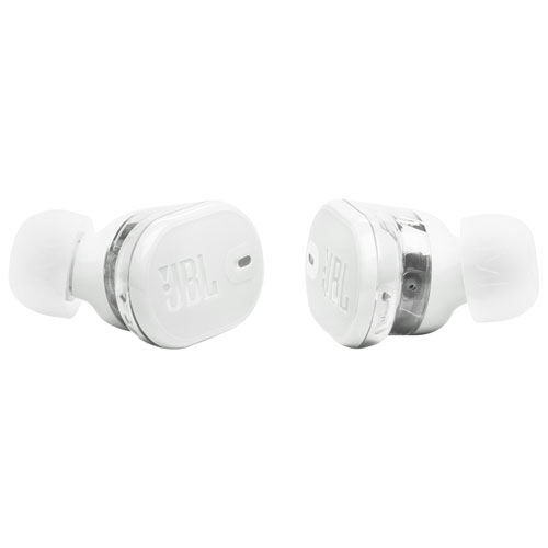 Écouteurs boutons 100 % sans fil à suppression du bruit Tune Buds 2 édition Ghost de JBL - Blanc fantôme