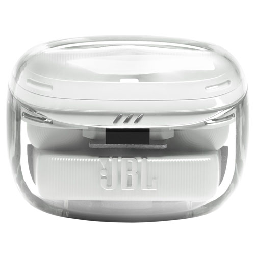 Écouteurs boutons 100 % sans fil à suppression du bruit Tune Buds 2 édition Ghost de JBL - Blanc fantôme