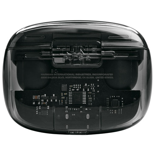 Écouteurs boutons 100 % sans fil à suppression du bruit Tune Buds 2 édition Ghost de JBL - Noir fantôme