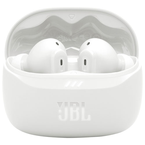 Écouteurs boutons 100 % sans fil à suppression du bruit Tune Beam 2 de JBL - Blanc