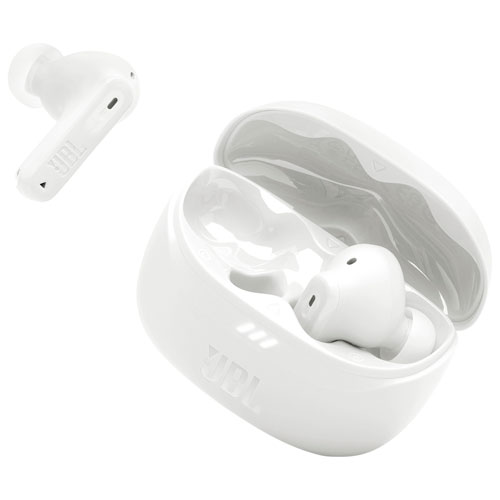 Écouteurs boutons 100 % sans fil à suppression du bruit Tune Beam 2 de JBL - Blanc