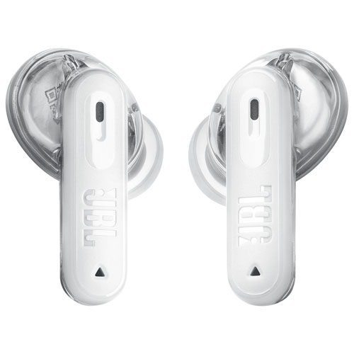 JBL Tune Beam 2 Ghost Edition In-Ear Noise Cancelling True Wireless Earbuds - Ghost White