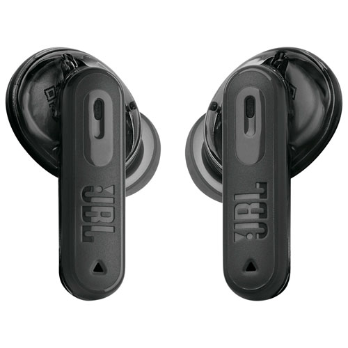 Écouteurs boutons 100 % sans fil à suppression du bruit Tune Beam 2 édition Ghost de JBL - Noir fantôme