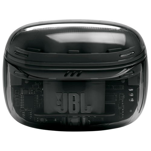 Écouteurs boutons 100 % sans fil à suppression du bruit Tune Beam 2 édition Ghost de JBL - Noir fantôme