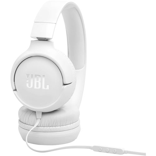 Casque d'écoute à connecteur USB-C Tune 520C de JBL - Blanc