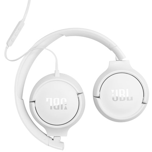 Casque d'écoute à connecteur USB-C Tune 520C de JBL - Blanc