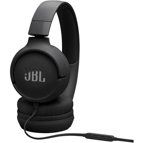 Casque d'écoute à connecteur USB-C Tune 520C de JBL - Noir