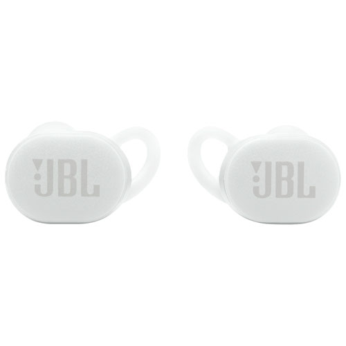 Écouteurs boutons 100 % sans fil à suppression du bruit Endurance Race 2 de JBL - Blanc