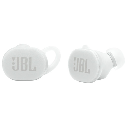 Écouteurs boutons 100 % sans fil à suppression du bruit Endurance Race 2 de JBL - Blanc