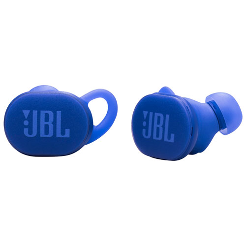 Écouteurs boutons 100 % sans fil à suppression du bruit Endurance Race 2 de JBL - Bleu