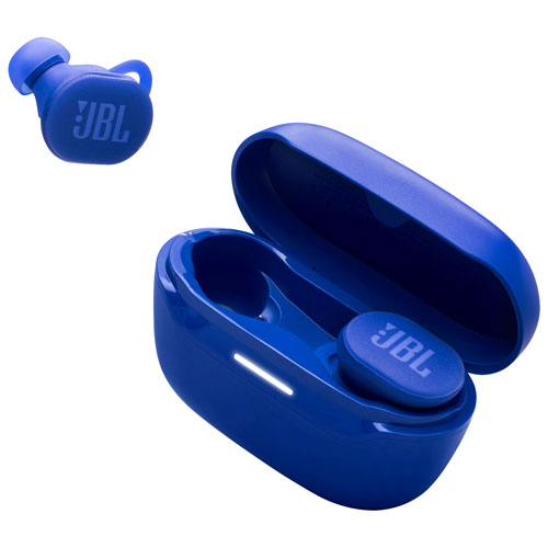 Écouteurs boutons 100 % sans fil à suppression du bruit Endurance Race 2 de JBL - Bleu
