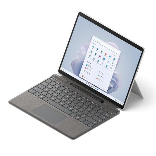 Refurbished Microsoft Surface Pro 9 - Microsoft SQ3 (ARM-based) - 8GB / 128GB SSD - Windows 11 on ARM - 13" Platinum