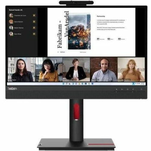 LENOVO  Thinkcentre Tiny-In-One 21.5" Fhd 60Hz 6Ms Gtg Ips Led Monitor - Raven - (12N9Gar1Us) In Black Great monitor for money