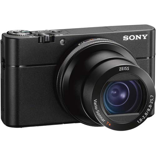 Open Box - Sony Cyber-Shot DSC-RX100 VA Camera DSC-RX100M5A/B with Soft Bag, Tripod, Additional Battery, 64GB Memory Card, and More