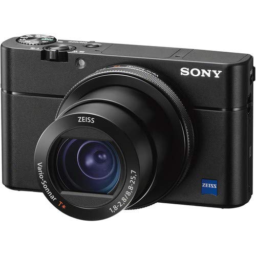 Open Box - Sony Cyber-Shot DSC-RX100 VA Camera DSC-RX100M5A/B with Soft Bag, Tripod, Additional Battery, 64GB Memory Card, and More